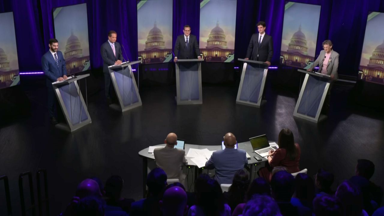 A fiery five-way debate for Manhattan congressional seat