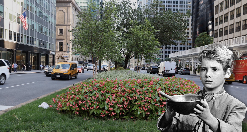 Please, Sir: Midtown Residents Want More Car-Free Space On Park Ave. Than DOT Is Offering