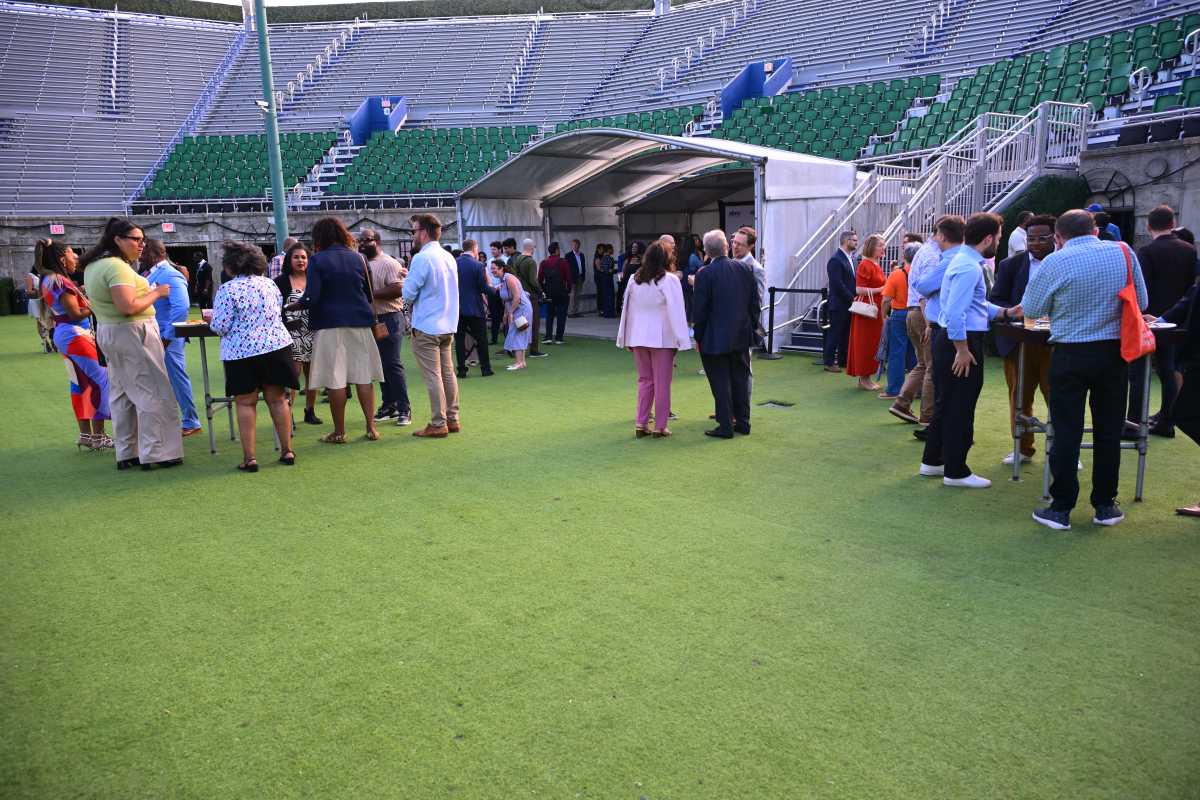 Photos: ABNY hosts reception celebrating Queens at Forest Hills Stadium – QNS