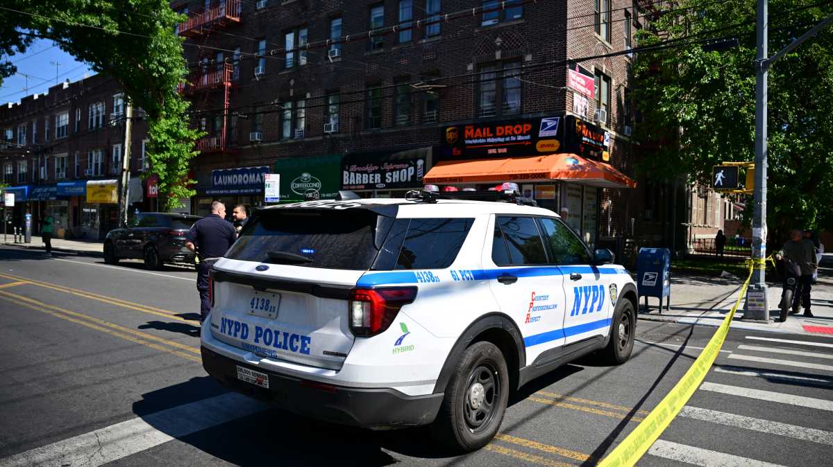 The NYPD is investigating a shooting that left a man injured in Brooklyn.