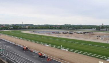 Belmont Park 2.0: Take an inside look at the rebuilt racetrack as post time nears for the next era of New York horse racing