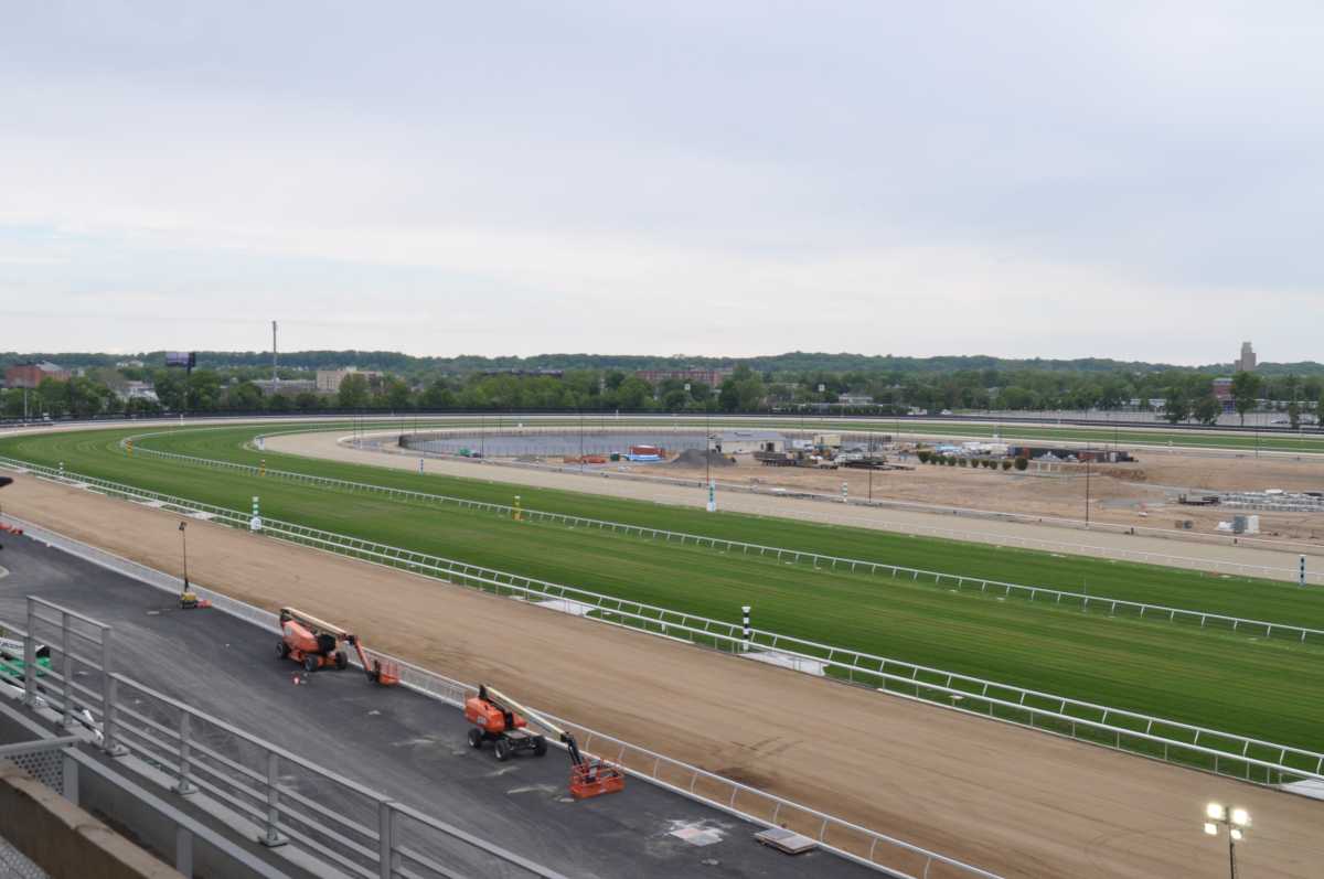 Belmont Park 2.0: Take an inside look at the rebuilt racetrack as post time nears for the next era of New York horse racing