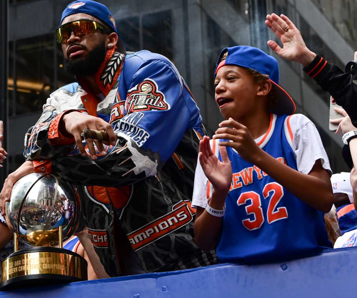 ONE MORE LOOK: The New York Knicks' ticker-tape parade of champions, in pictures 47
