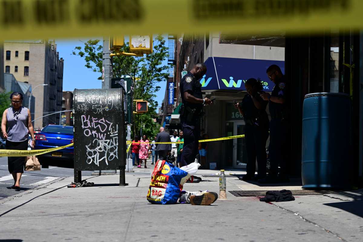 Gunman sought after midday shooting injures two in Crown Heights • Brooklyn Paper