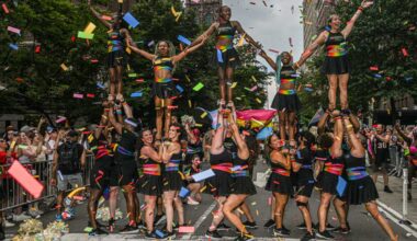 See it: NYC bursts with color as thousands fill the streets for the annual Pride March