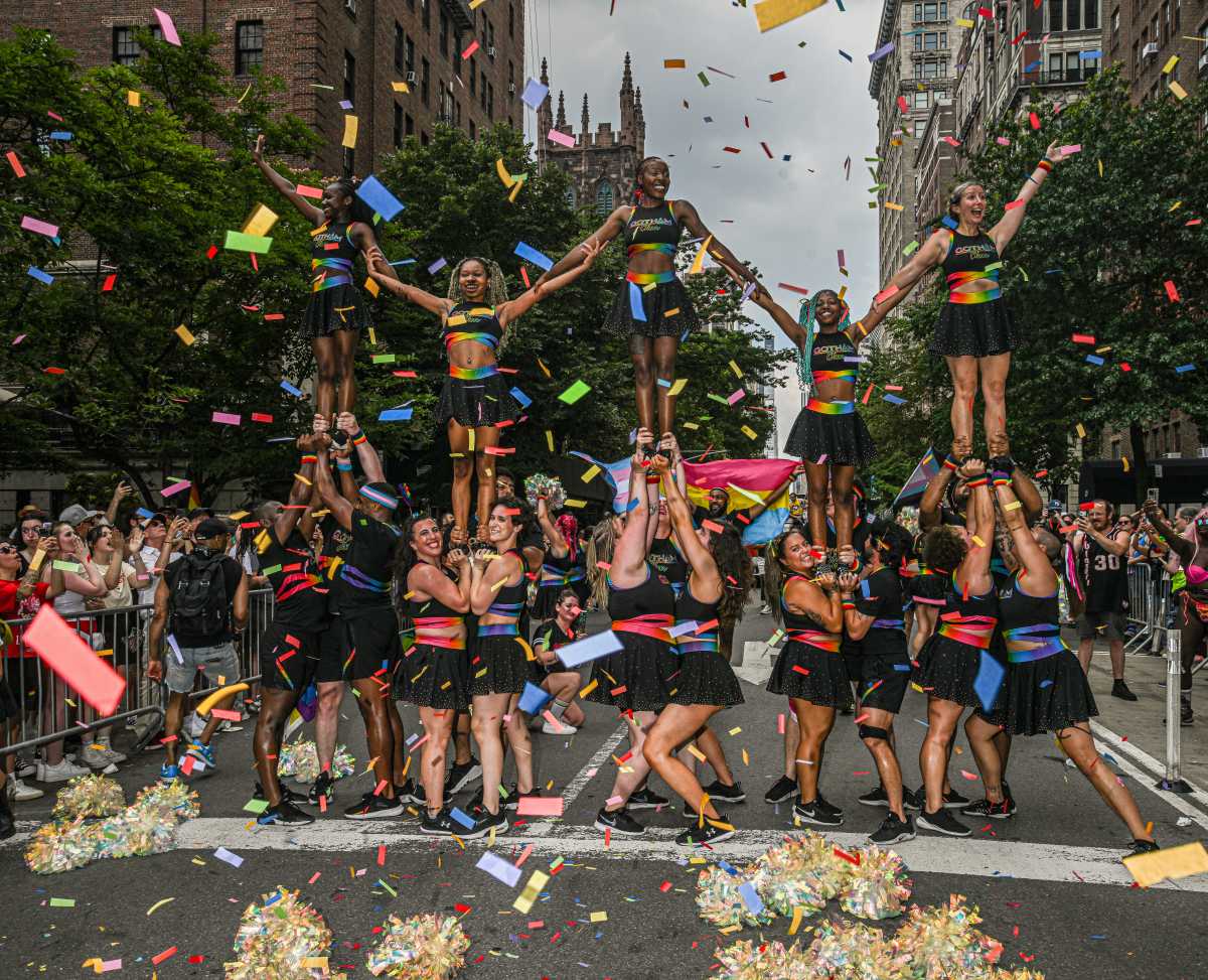 See it: NYC bursts with color as thousands fill the streets for the annual Pride March