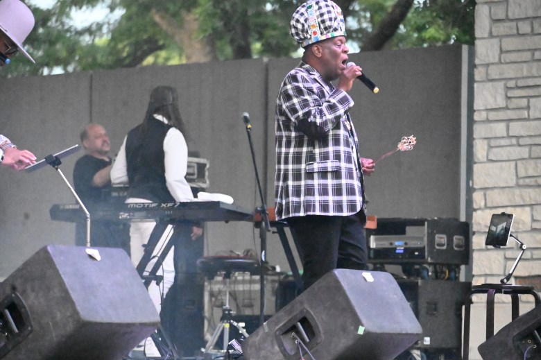 Image of Juneteenth 2026 celebration in Manhattan live music performance.