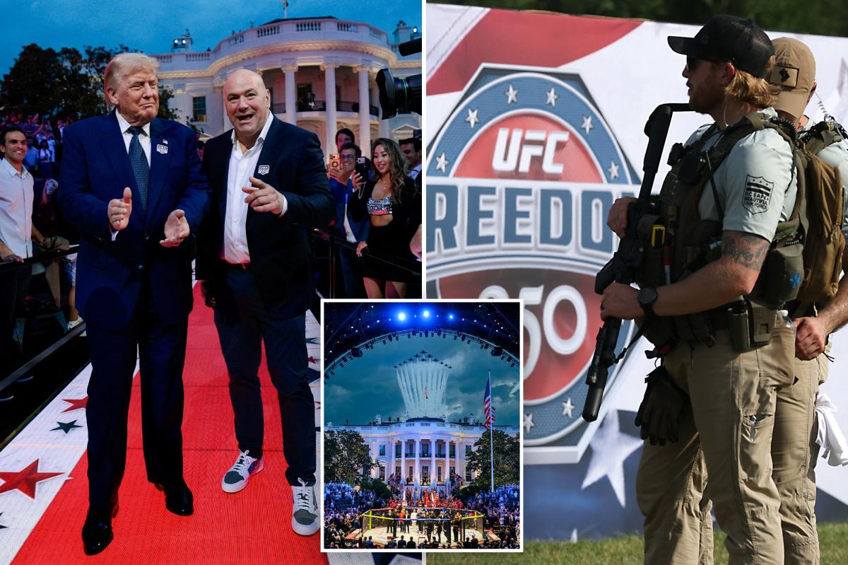 FBI arrests 5 people in connection with drone attack plot against White House UFC Freedom 250 event