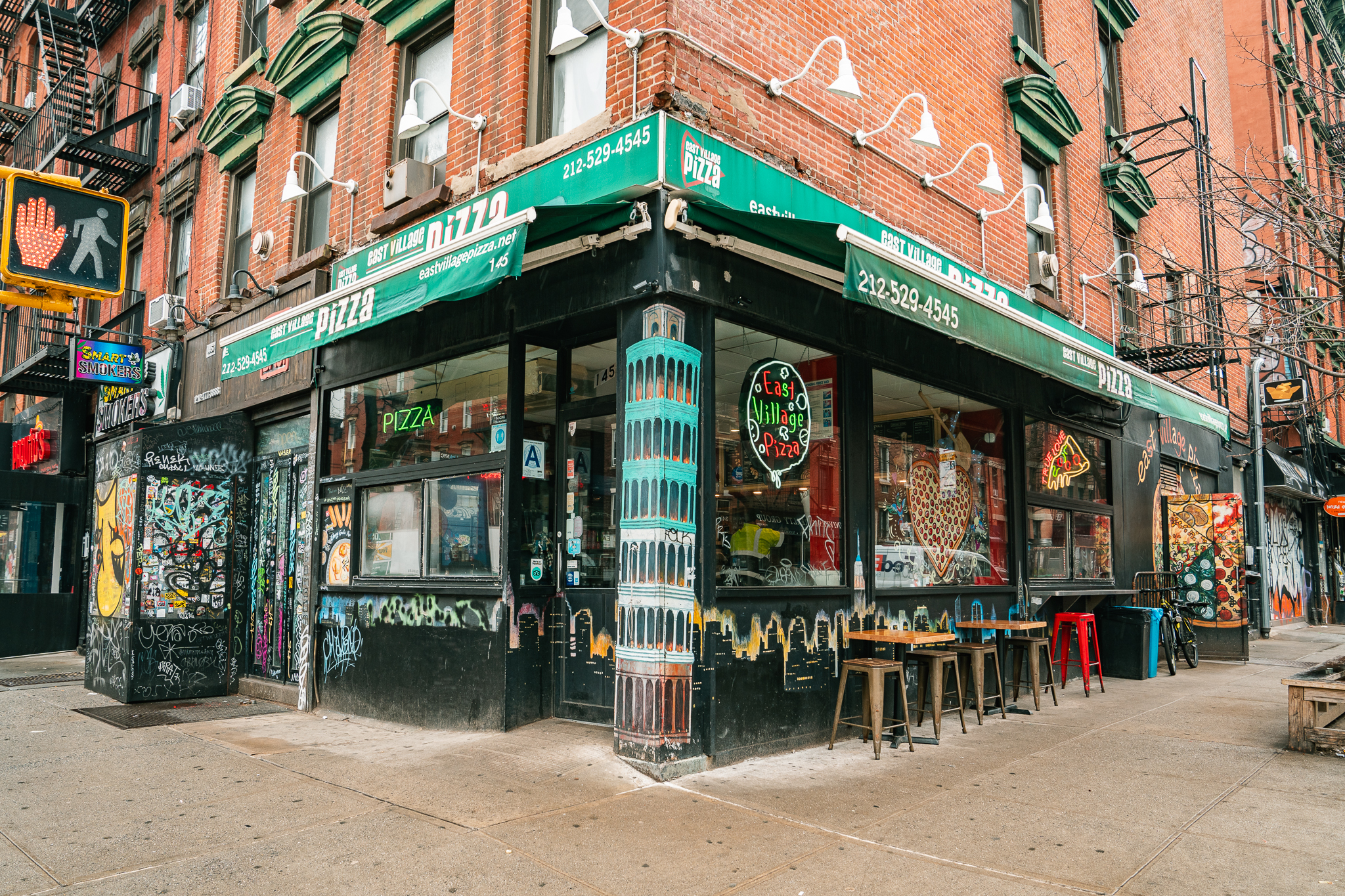 East Village Pizza's exterior