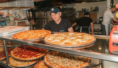 East Village Pizza owner Frank Kabatas continues reinventing the New York slice