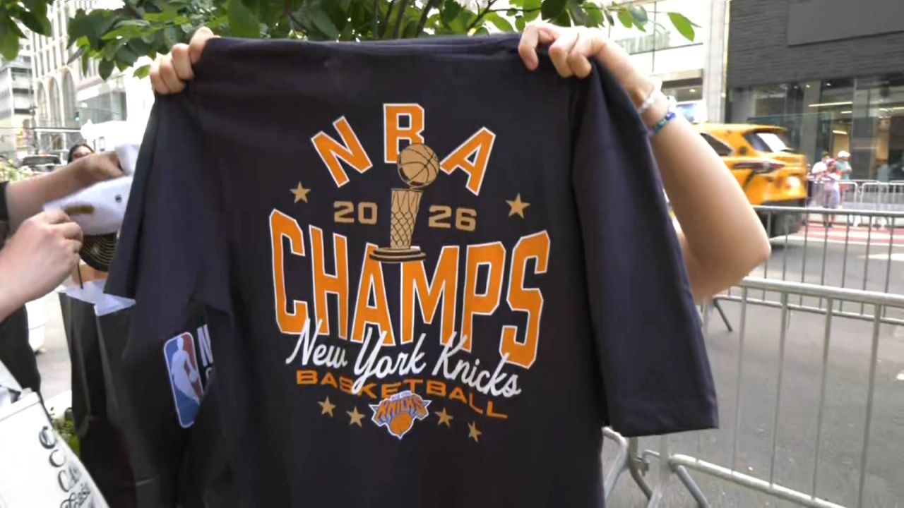 Fans rush to buy Knicks merchandise after title win