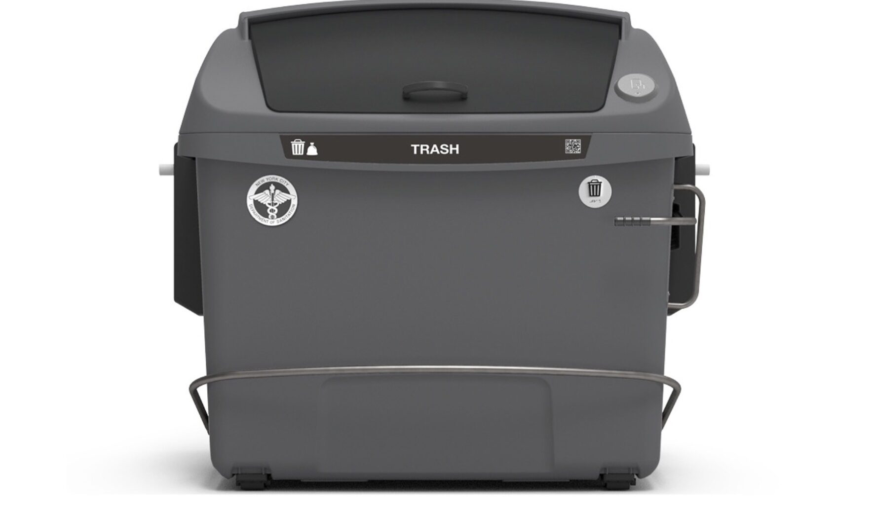 The city is planning to expand the use of Empire Bins to Brooklyn’s Community District 2. Photo: DSNY