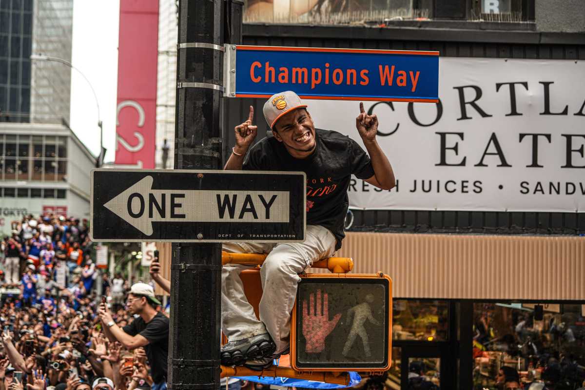 ONE MORE LOOK: The New York Knicks’ ticker-tape parade of champions, in pictures