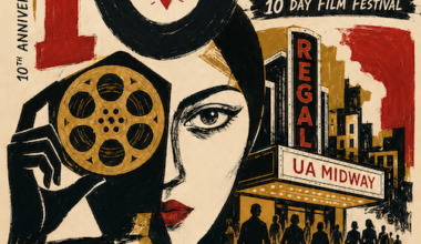 Festival Of Cinema Poster - Queens Gazette