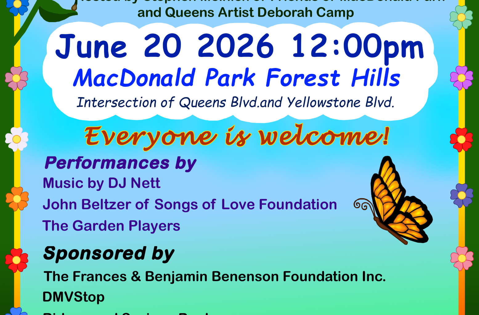 McDonald Park Mural To Be Unveiled