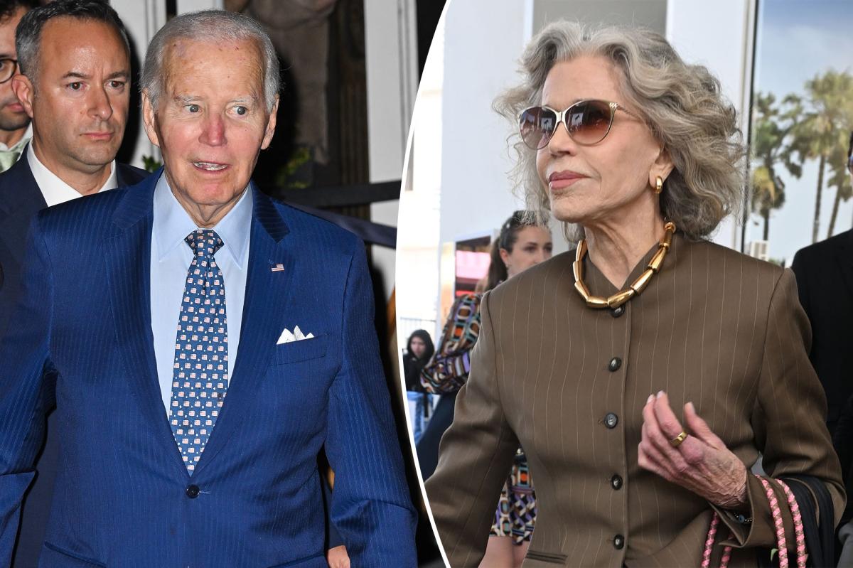 Joe Biden took family to 'random' NYC Italian spot instead of Elio's -- much to Jane Fonda's dismay