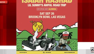 Isaiah Rashad bringing North American tour to Brooklyn Bowl Las Vegas