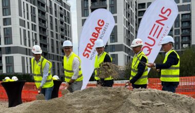STRABAG becomes general contractor and first tenant of QUEENS District, a project developed by SPEEDWELL