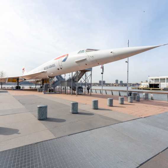 Aviation Activities for Kids Near NYC: Museums, Plane Watching & More - The Concorde on the Intrepid Museum