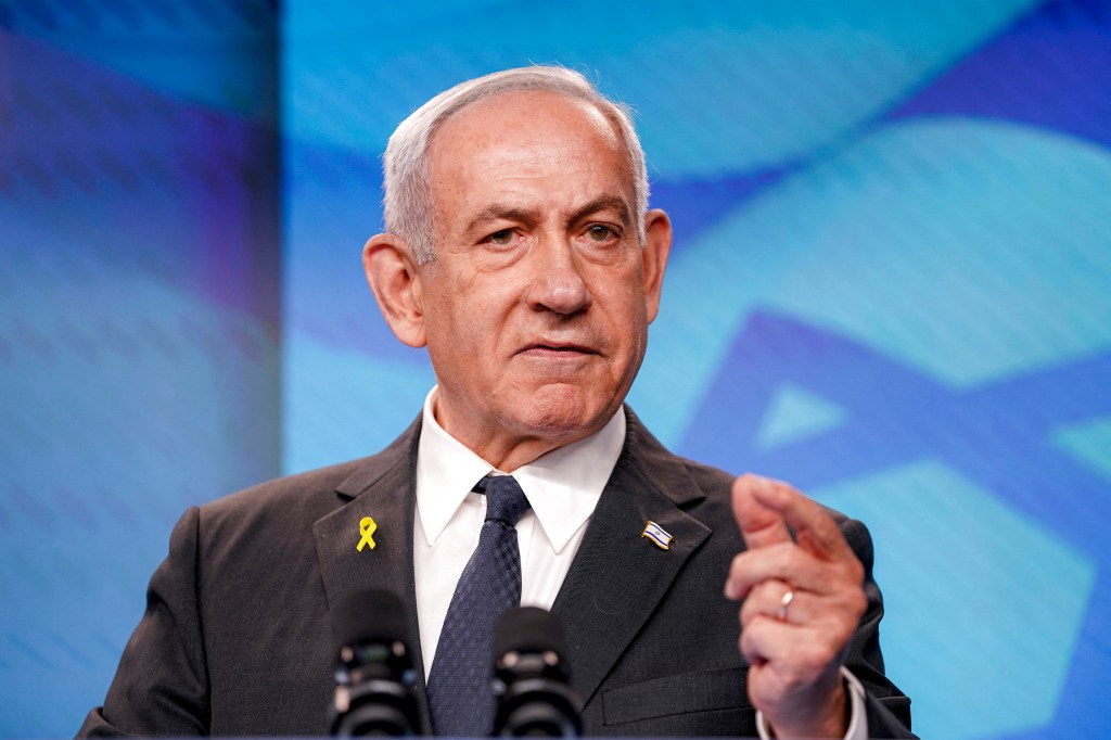 Benjamin Netanyahu speaks