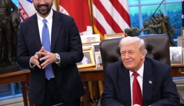 Zohran on Trump becoming first sitting president at the NBA Finals: 'We’re excited to welcome anyone and everyone who’s rooting for the Knicks'