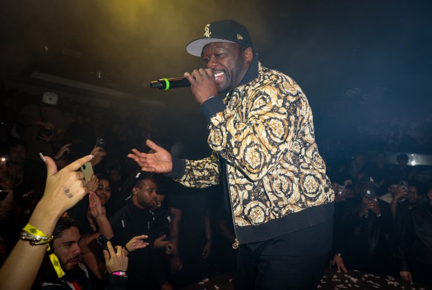 Rapper 50 Cent performs at E11EVEN Miami's 12th Anniversary Party on Jan. 31, 2026 in Miami, Florida. (Photo by Alexander Tamargo/Getty Images for E11EVEN)