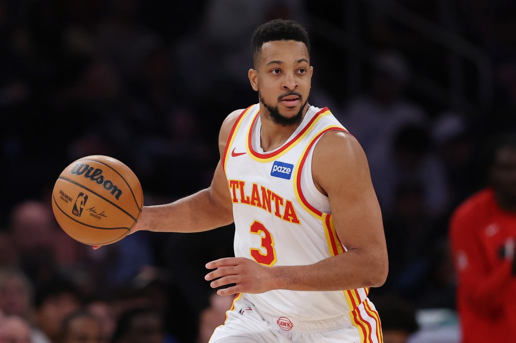 CJ McCollum was one of the Hawks best players after being traded to the roster last season. 