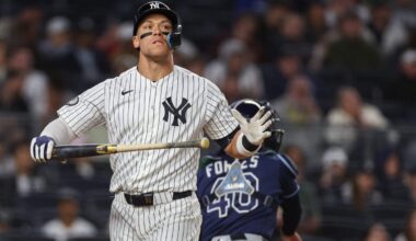 Yankees hold breath on Aaron Judge injury, await word from specialist
