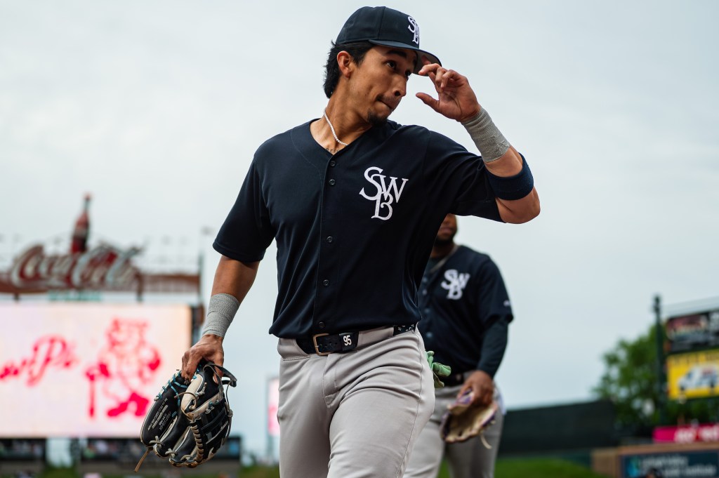 Oswaldo Cabrera during a Scranton/Wilkes-Barre game on May 22, 2026.