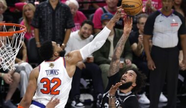 When Knicks shots didn’t fall, Karl-Anthony Towns kept faith and New York afloat
