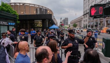 Why no watch party for fans outside Madison Square Garden – NBC New York