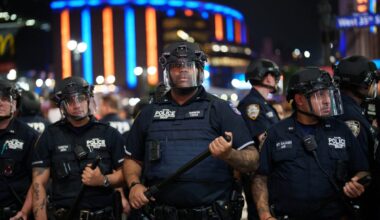 NYPD arrest 15, people appear to throw eggs at Victor Wembanyama after Game 4