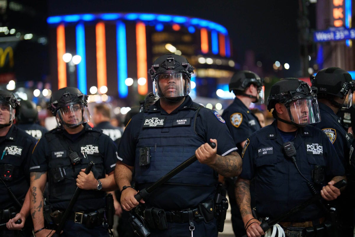 NYPD arrest 15, people appear to throw eggs at Victor Wembanyama after Game 4