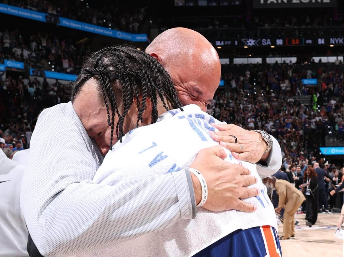 Jalen, Rick Brunson lift the Knicks together. ‘I turned around and my dad was there’