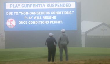 Cloudy with a slight chance of chaos at Shinnecock. Plus: U.S. Open Round 1 leaderboard notes