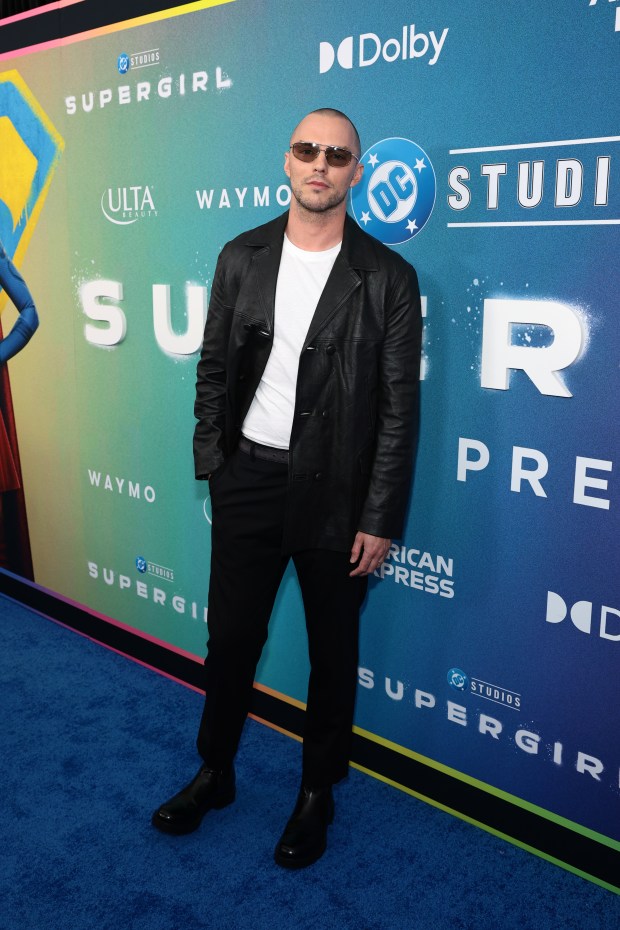 NEW YORK, NEW YORK - JUNE 22: Nicholas Hoult attends the SUPERGIRL World Premiere on June 22, 2026 in New York City. (Photo by Dimitrios Kambouris/Getty Images for Warner Bros. Pictures)