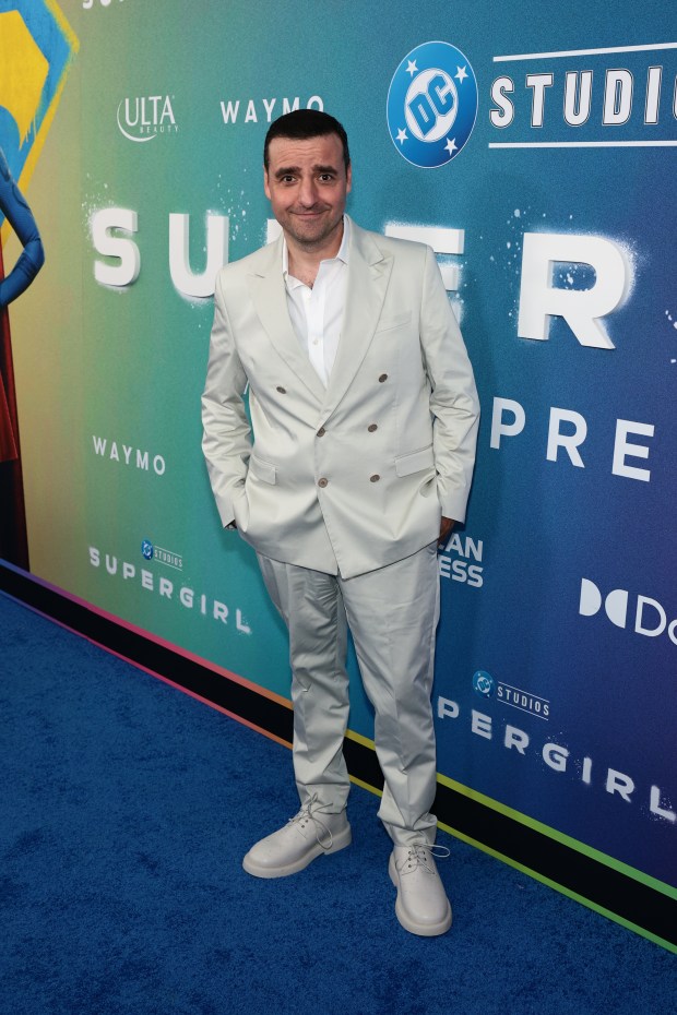NEW YORK, NEW YORK - JUNE 22: David Krumholtz attends the SUPERGIRL World Premiere on June 22, 2026 in New York City. (Photo by Dimitrios Kambouris/Getty Images for Warner Bros. Pictures)