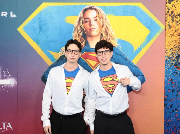 NEW YORK, NEW YORK - JUNE 22: Nicolas Maya-Tapia and Emiliano Maya-Tapia attend the SUPERGIRL World Premiere on June 22, 2026 in New York City. (Photo by Dimitrios Kambouris/Getty Images for Warner Bros. Pictures)