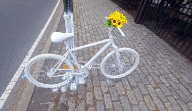 “Ghost Bikes” and Ride of Silence Honor Fallen Cyclists and E-Bikers