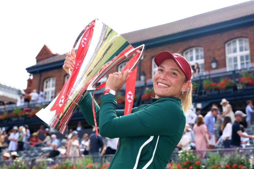 Donna Vekic Tames Raducanu to End Nine-Year Grasscourt Title Drought At Queen’s 