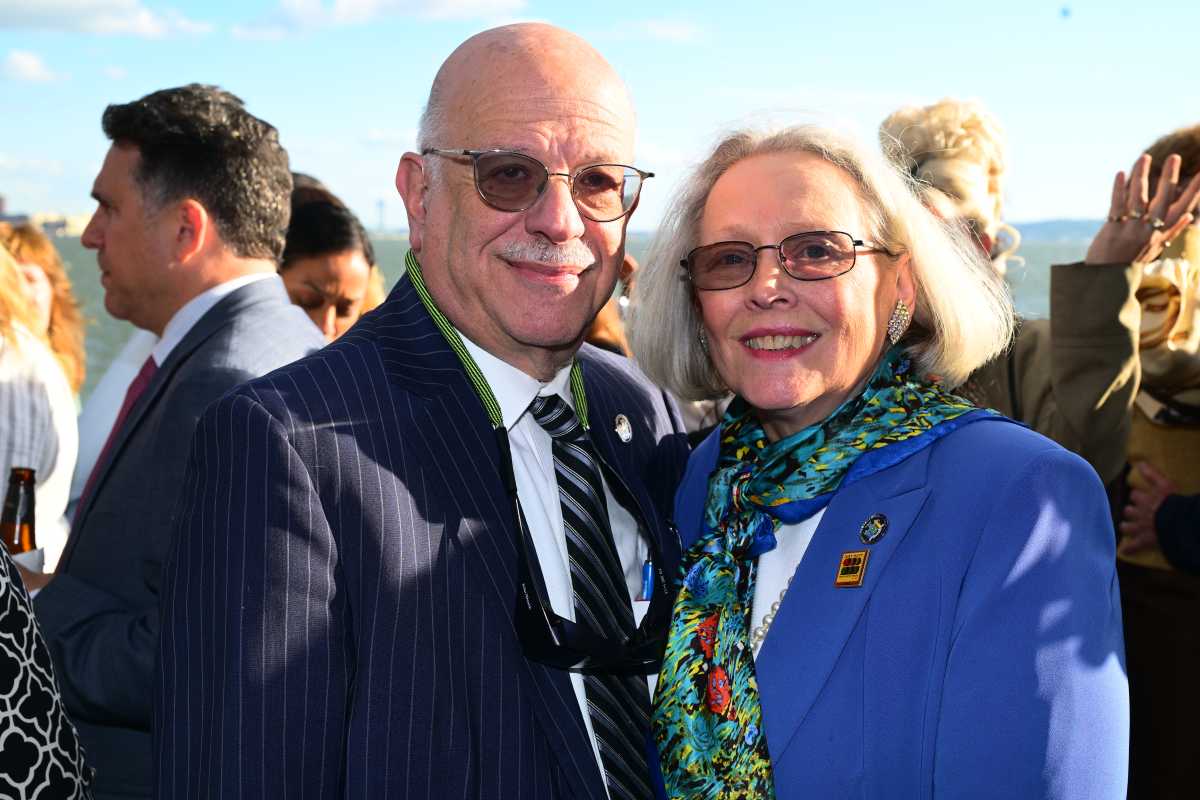Hon. Jeffrey Sunshine, and his wife Hon. Nancy Sunshine.