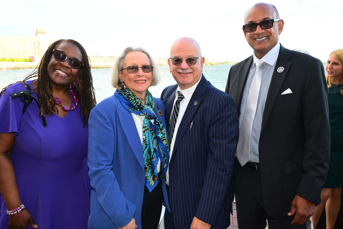 Deputy Chief Administrative Judge
Office for Justice Initiatives Edwina Richardson, Jeffrey Sunshine, Nancy Sunshine and First Deputy Chief Administrative Judge Norman St. George