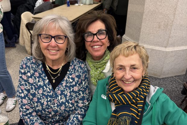 From left, Denise Ford, Mary Fahey and Anne Downing. (Courtesy of Mary Fahey)