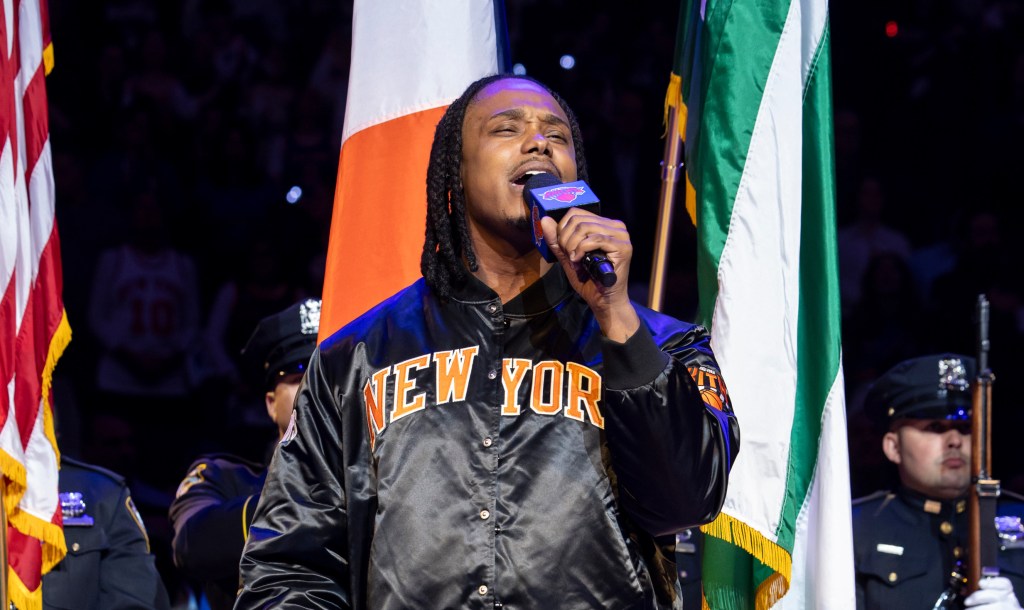 How Avery Wilson became Knicks' good-luck charm as anthem singer