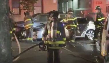 Kingsbridge Heights: Car Fire Breaks Out on University Avenue Drawing FDNY Response
