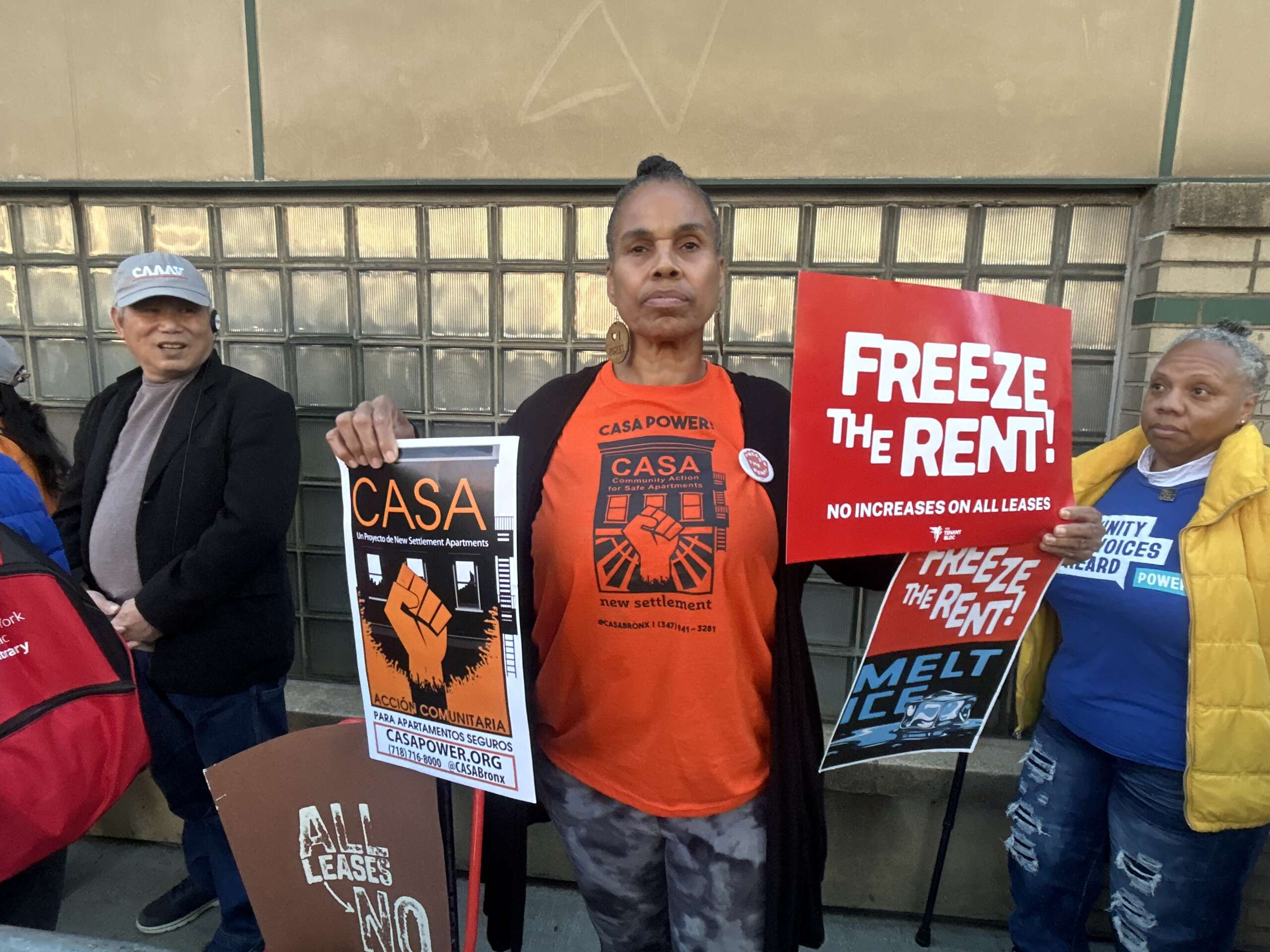 rent freeze rally