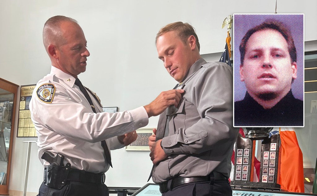 NYPD grad joined force to honor police officer father who died on 9/11