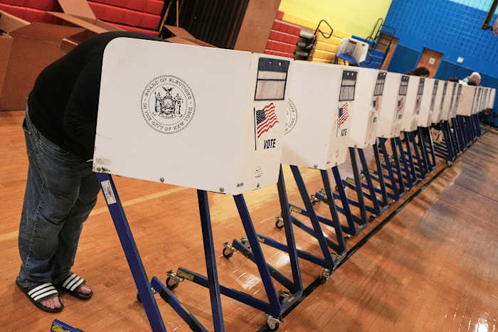 In New York's primaries, progressives face the establishment, and a Kennedy scion seeks office