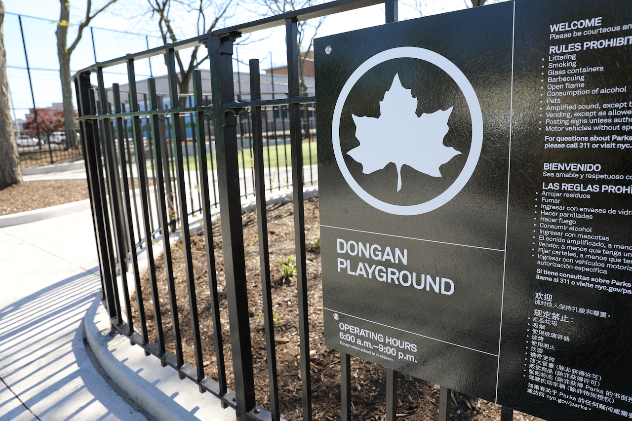 The Dongan Playground is open