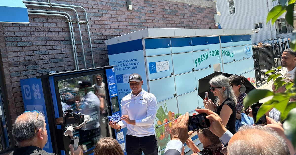 Vending machines with free naloxone kits come to Staten Island to curb drug overdoses